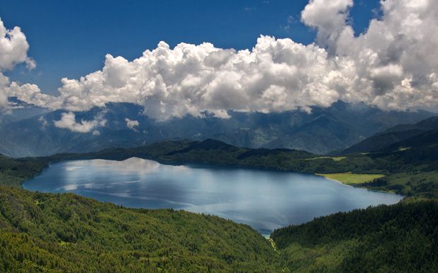 Rara Lake, Nepal largest lake, in Mugu district
