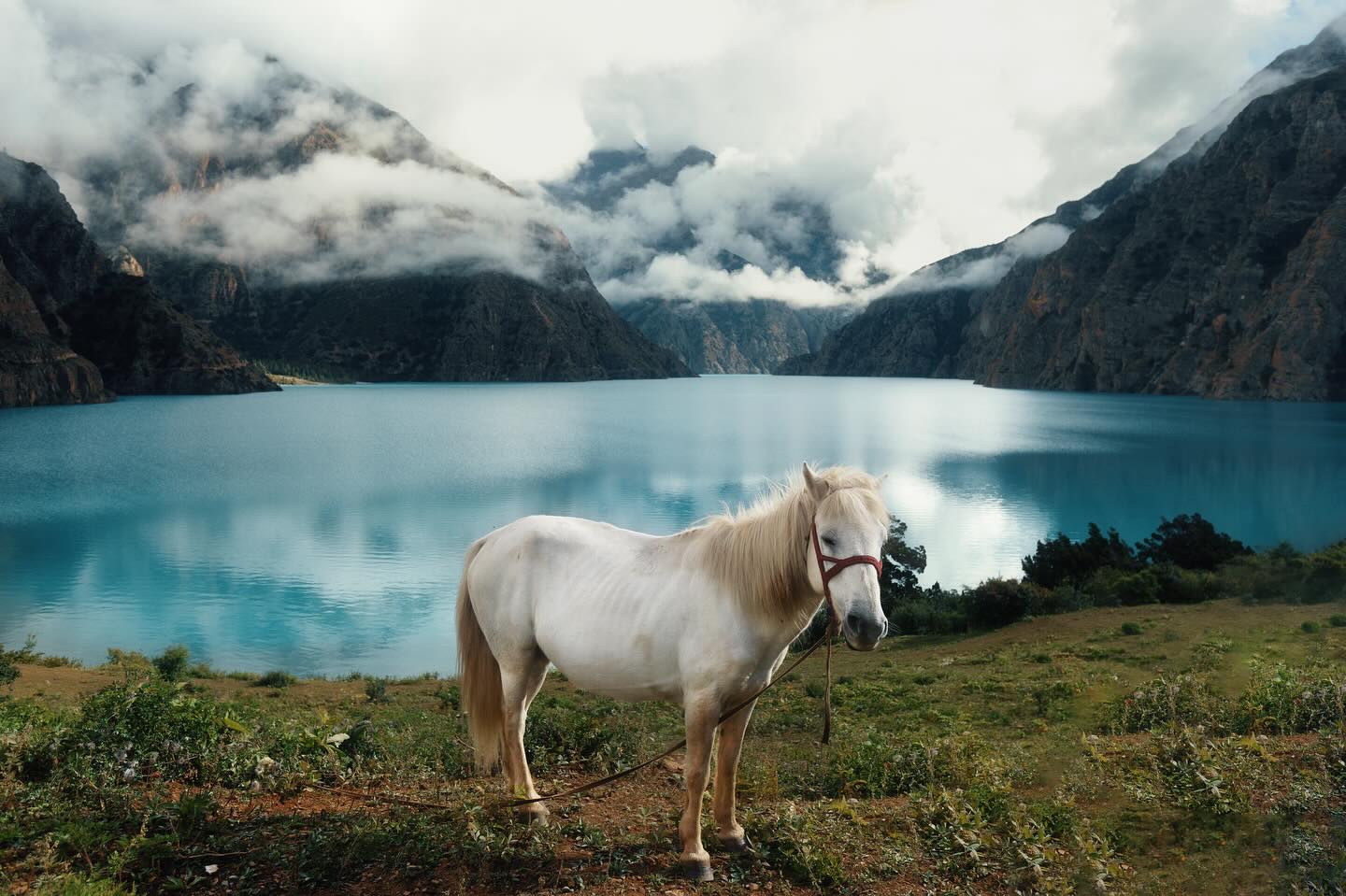 Phoksundo Lake in Dolpa district, Nepal