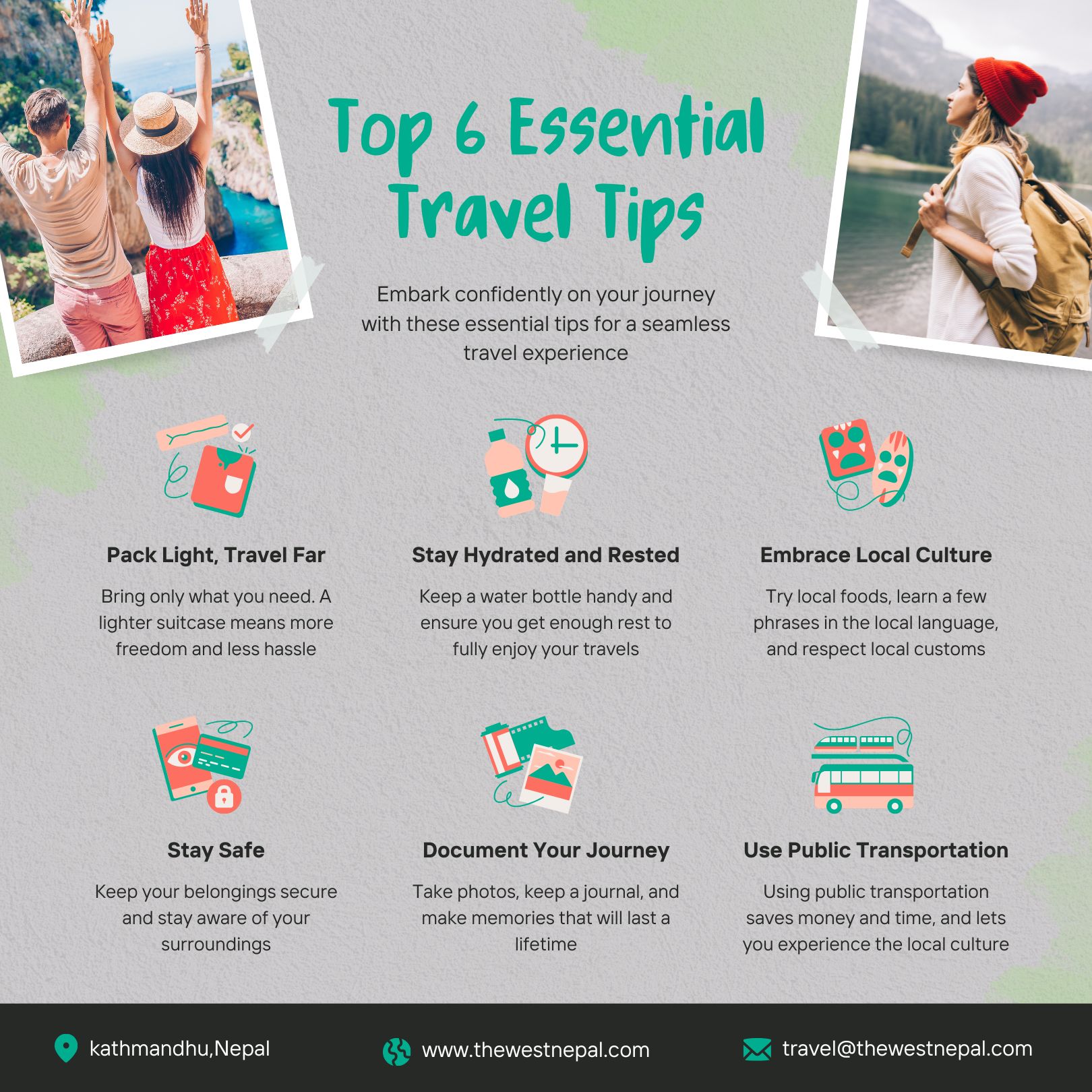 Travel Tips Instagram Post