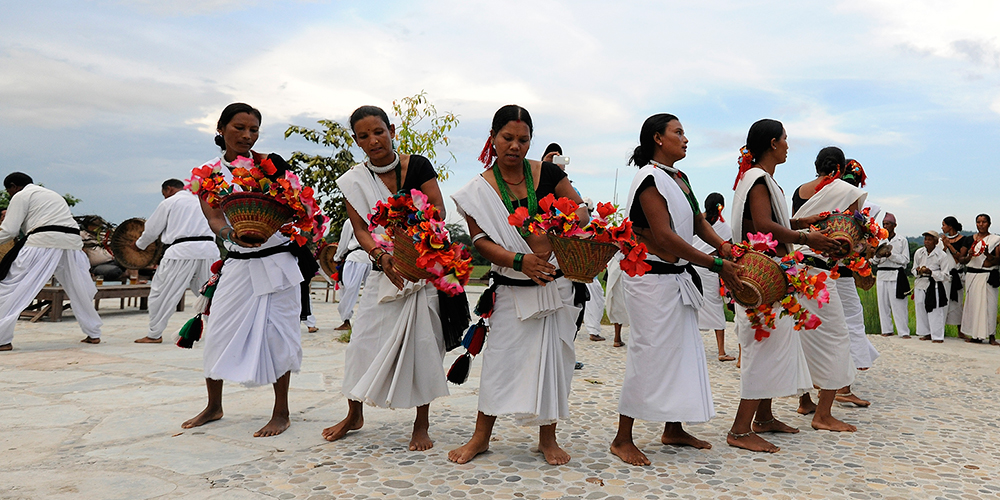 tharu culture dance banner